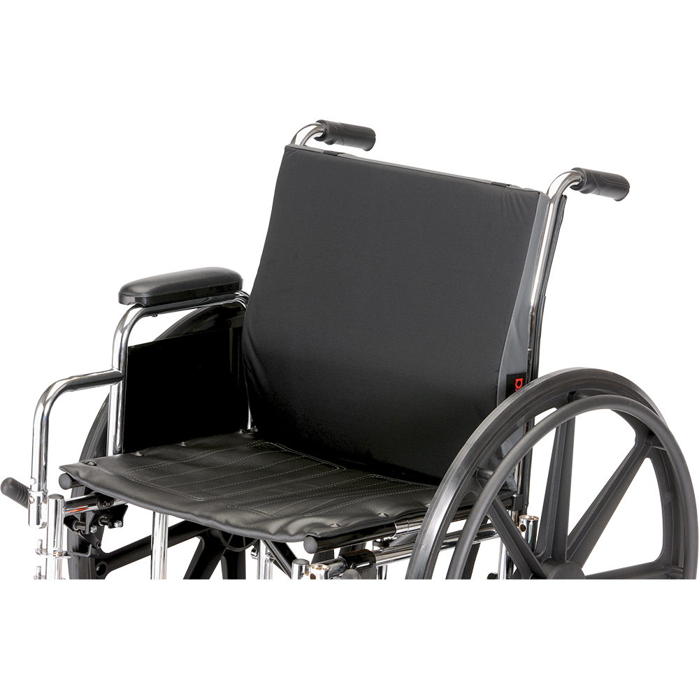 BACK CUSHION LUMBAR 16"  BLACK